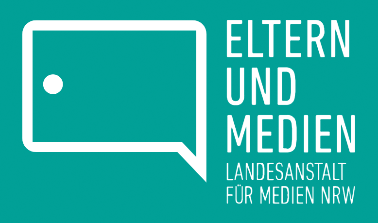 Screenshot: Logo Eltern und Medien, Website (unterer Bereich)